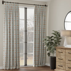 Charlotte Ornamental Upholstery Fabric with Intricate Floral Medallion and Damask-Inspired Designs