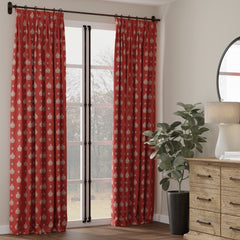 Charlotte Ornamental Upholstery Fabric with Intricate Floral Medallion and Damask-Inspired Designs
