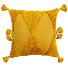 Tufted Tassel Macrame Throw Pillow Cushion Covers