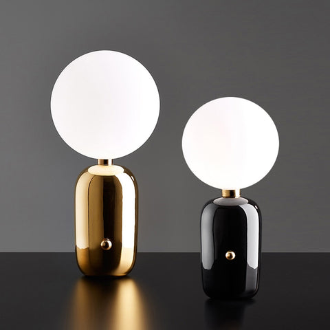Nordic Glass Ball LED Bedside Lamp