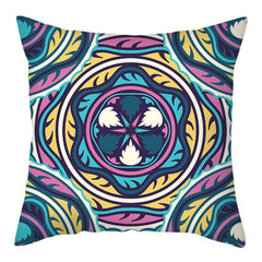 Kaleidoscope Print Throw Pillow Covers