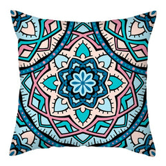 Kaleidoscope Print Throw Pillow Covers