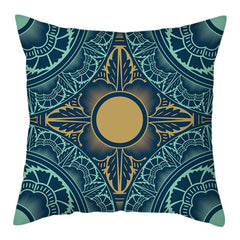 Kaleidoscope Print Throw Pillow Covers