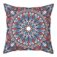 Kaleidoscope Print Throw Pillow Covers