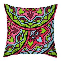 Kaleidoscope Print Throw Pillow Covers