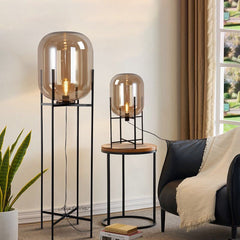 Scandinavian Fire Standing Lamp