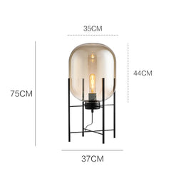 Scandinavian Fire Standing Lamp