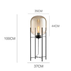Scandinavian Fire Standing Lamp