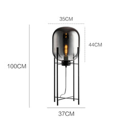 Scandinavian Fire Standing Lamp