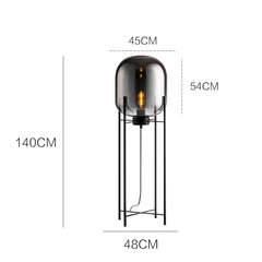 Scandinavian Fire Standing Lamp