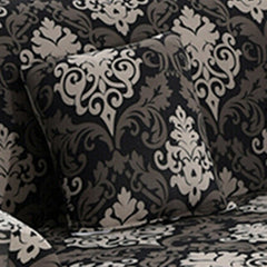 Geometric Pattern & Flower Print Throw Pillow Cushion Covers