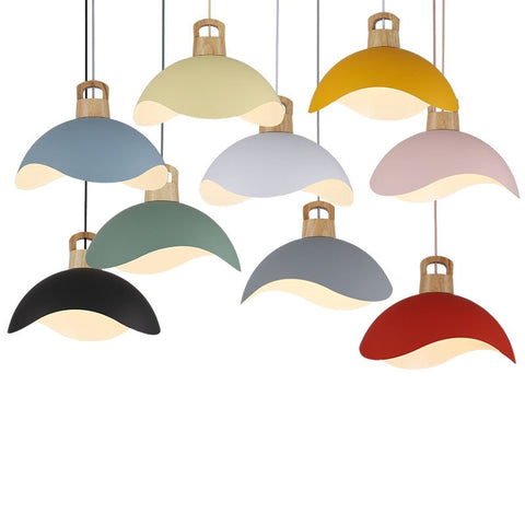 Hanging Waves Ceiling Lights in 9 Colors