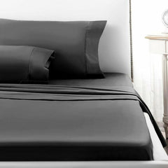 Dark Grey 1800 Thread Count Sheets