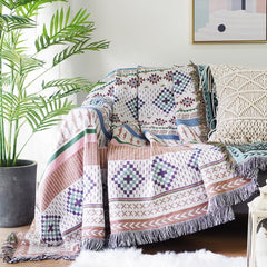 Southwestern Diamond Pattern Throw Blanket
