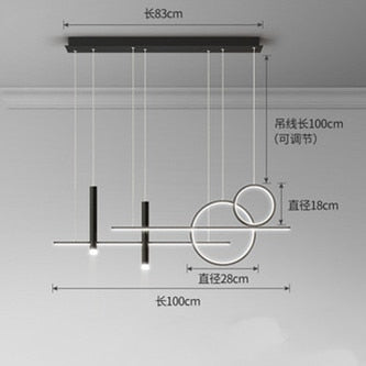 Scandinavian Style LED Pendant Lights