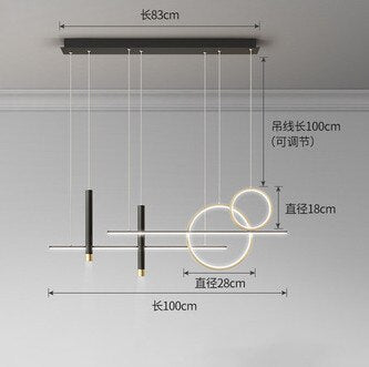 Scandinavian Style LED Pendant Lights