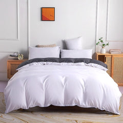 Solid Color Brights & Neutral Duvet Covet Set - 400Thread Count