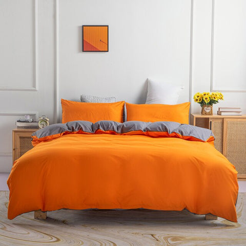 Solid Color Brights & Neutral Duvet Covet Set - 400Thread Count