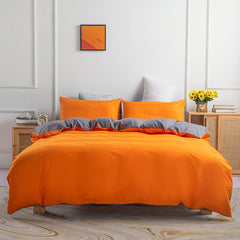Solid Color Brights & Neutral Duvet Covet Set - 400Thread Count