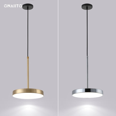 LED Disk Pendant Lights