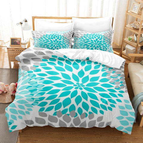 Mandala 3D Design Bedding Set in 6 Colors