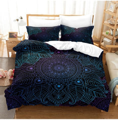 Mandala 3D Design Bedding Set in 6 Colors