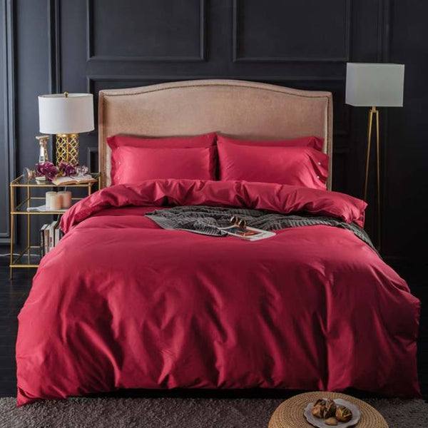 Svetanya Nordic Vibrant Color Egyptian Cotton Bedding Set - 500 Thread Count