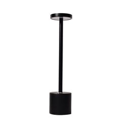 Industrial Style Brushed Nickel Table Lamp
