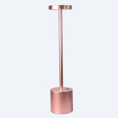 Industrial Style Brushed Nickel Table Lamp
