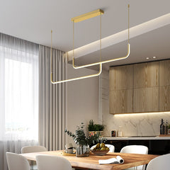 Minimalist LED Hanging Bar Light