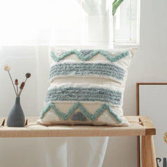 Boho Macrame Throw Pillow Cushion Covers