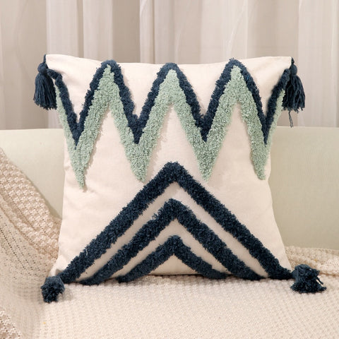 Ziggy Tufted Throw Pillow Cushion Cover