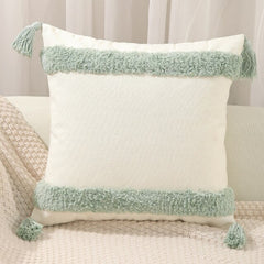 Ziggy Tufted Throw Pillow Cushion Cover