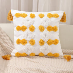 Ziggy Tufted Throw Pillow Cushion Cover