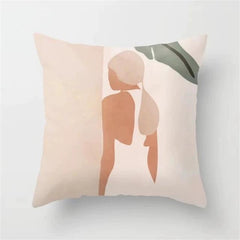 Abstract Throw Pillow Cushion Covers
