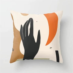 Abstract Throw Pillow Cushion Covers