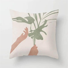 Abstract Throw Pillow Cushion Covers