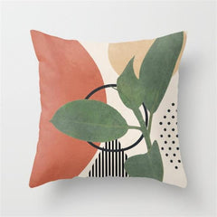 Abstract Throw Pillow Cushion Covers