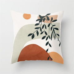 Abstract Throw Pillow Cushion Covers