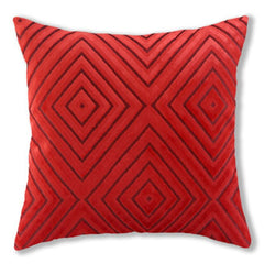 Diamond Textured Velvet Throw Pillow Cushion Covers