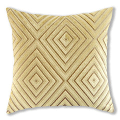 Diamond Textured Velvet Throw Pillow Cushion Covers