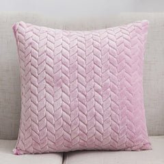 Subtle Leave Pattern Throw Pillow Cushion Covers