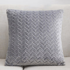 Subtle Leave Pattern Throw Pillow Cushion Covers