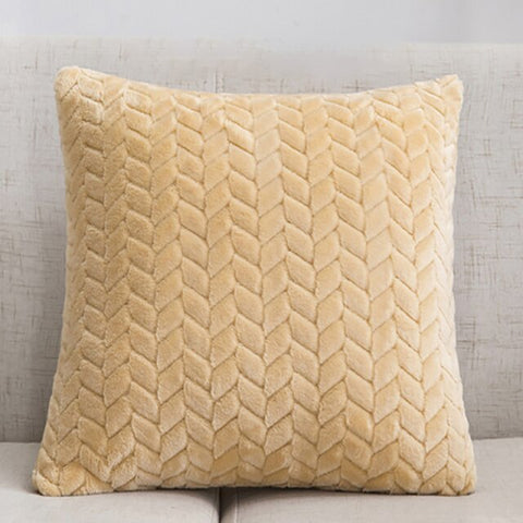 Subtle Leave Pattern Throw Pillow Cushion Covers